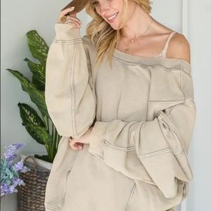 'Twisted for You' Sweater